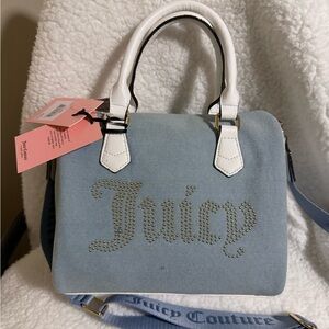 NWT Juicy Couture Denim Obsession Satchel